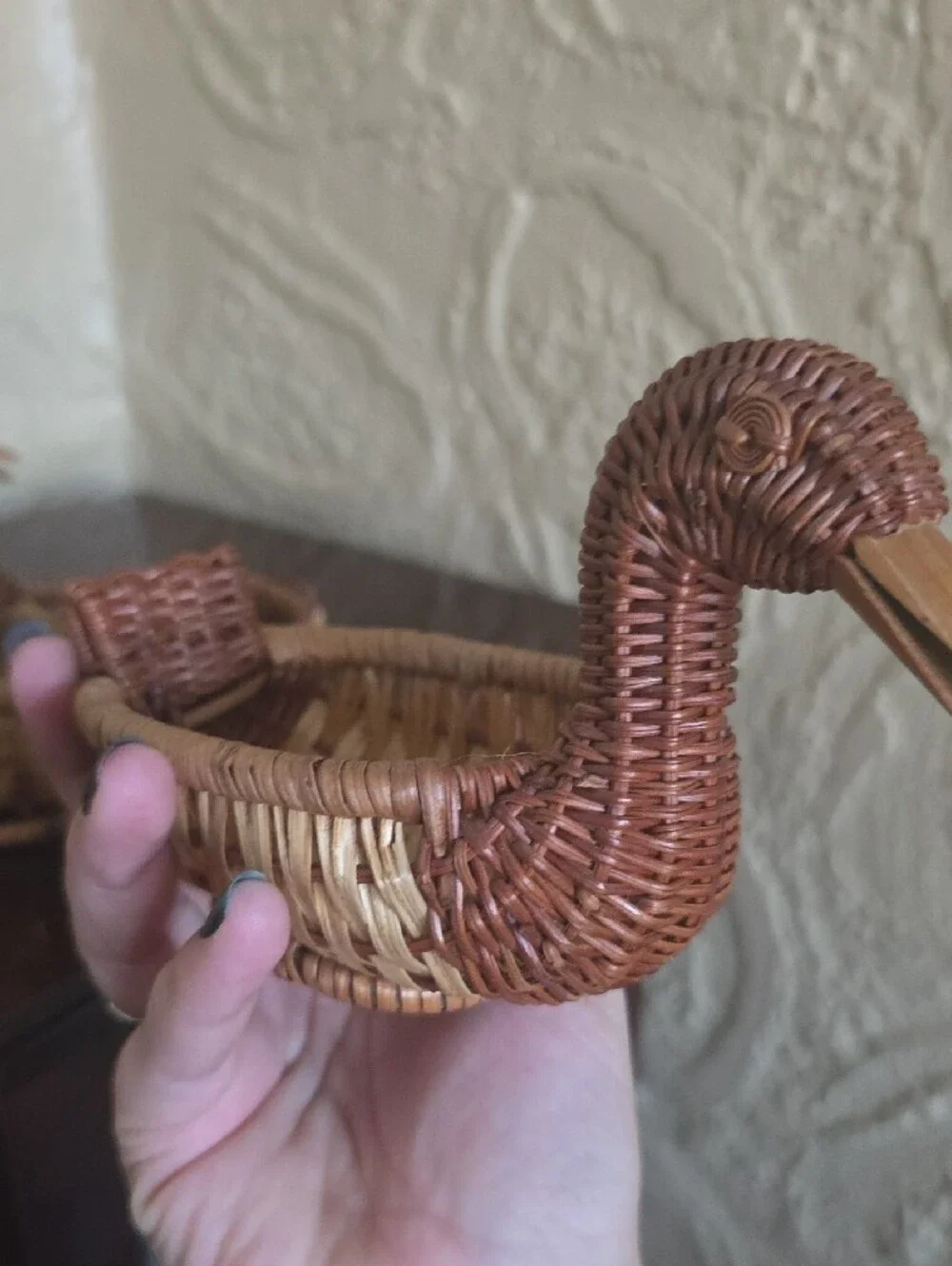 Handwoven Brown & Tan Duck Basket Set - Home Accents